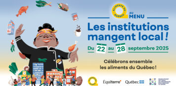 Les institutions mangent local!